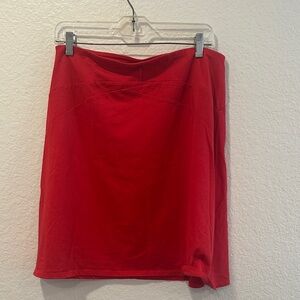 Patagonia Red A Line Pull On Skirt Medium